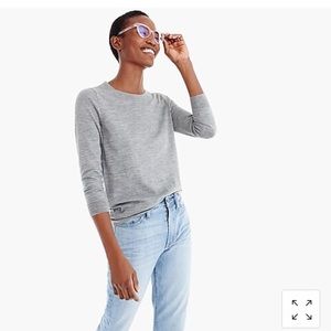 Jcrew Tippi Sweater - Light Grey